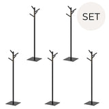 5 Set | Bag Luck Bag Rack Black Iron 45" Table, Home, Restaurant, Hotel, Spa, Medical Office, Conference, Bar